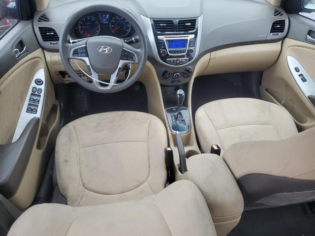  HYUNDAI ACCENT 2014 Czerwony