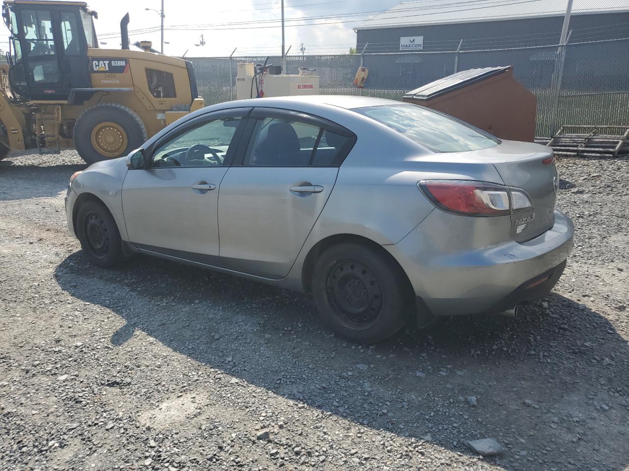 2010 Mazda 3 I silver null gas JM1BL1SFXA1322731 photo #3