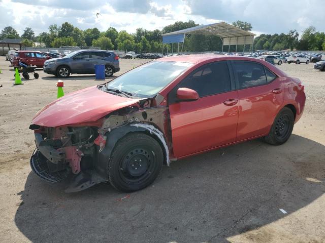  TOYOTA COROLLA 2016 Красный