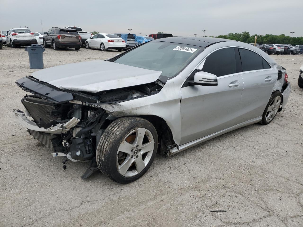 2018 Mercedes-Benz Cla 250 4Matic de vânzare în Indianapolis, IN - Front End