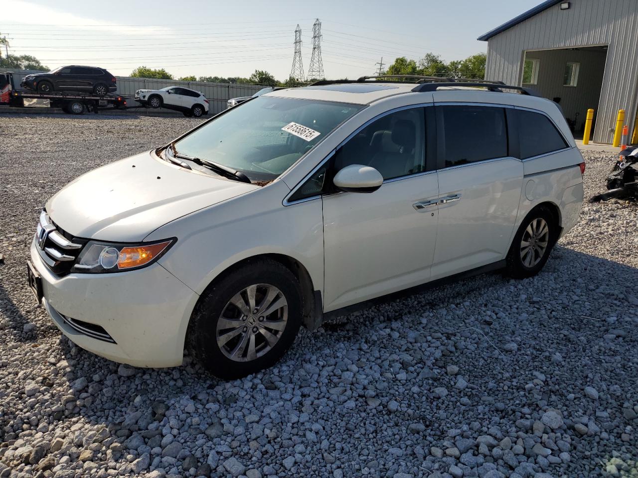 2014 Honda Odyssey Exl იყიდება Barberton-ში, OH - Mechanical