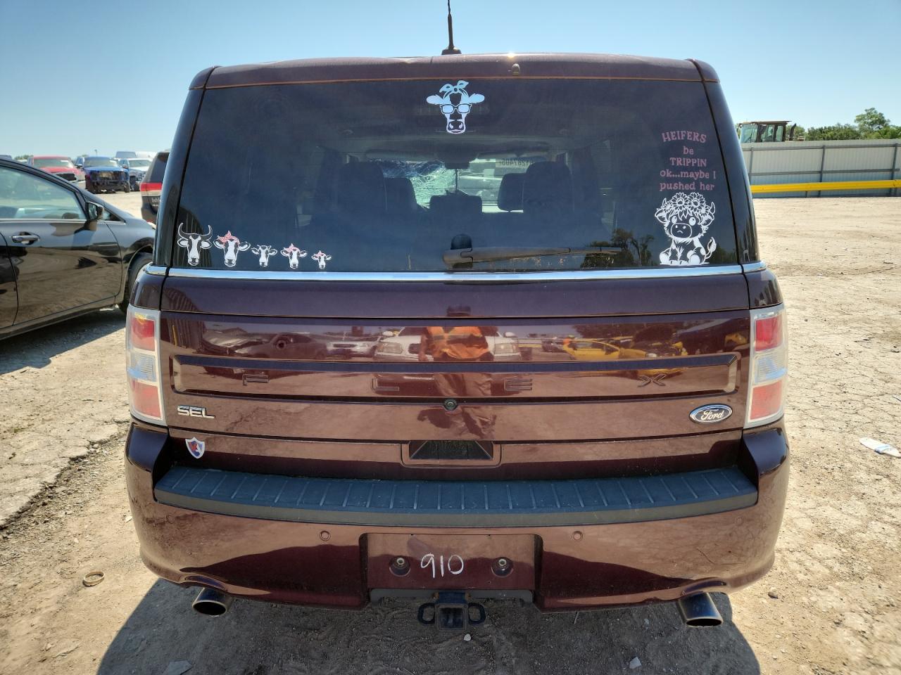 2019 Ford Flex Sel VIN: 2FMGK5C82KBA25910 Lot: 61287405