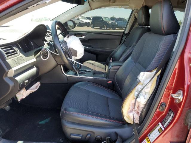  TOYOTA CAMRY 2016 Burgundy
