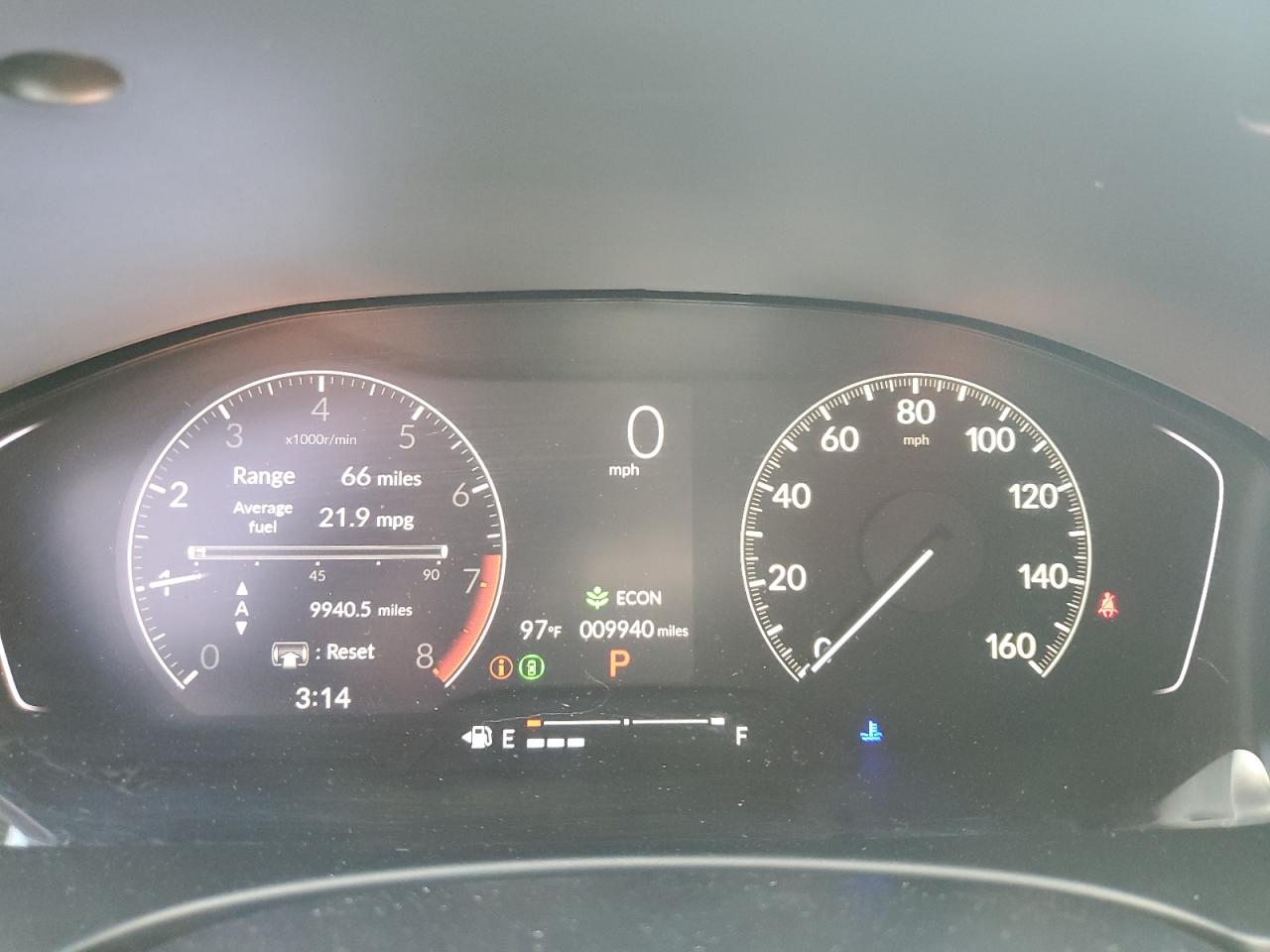 HONDA CIVIC 2023 VIN 2HGFE2F55PH508546 zdjęcie 9