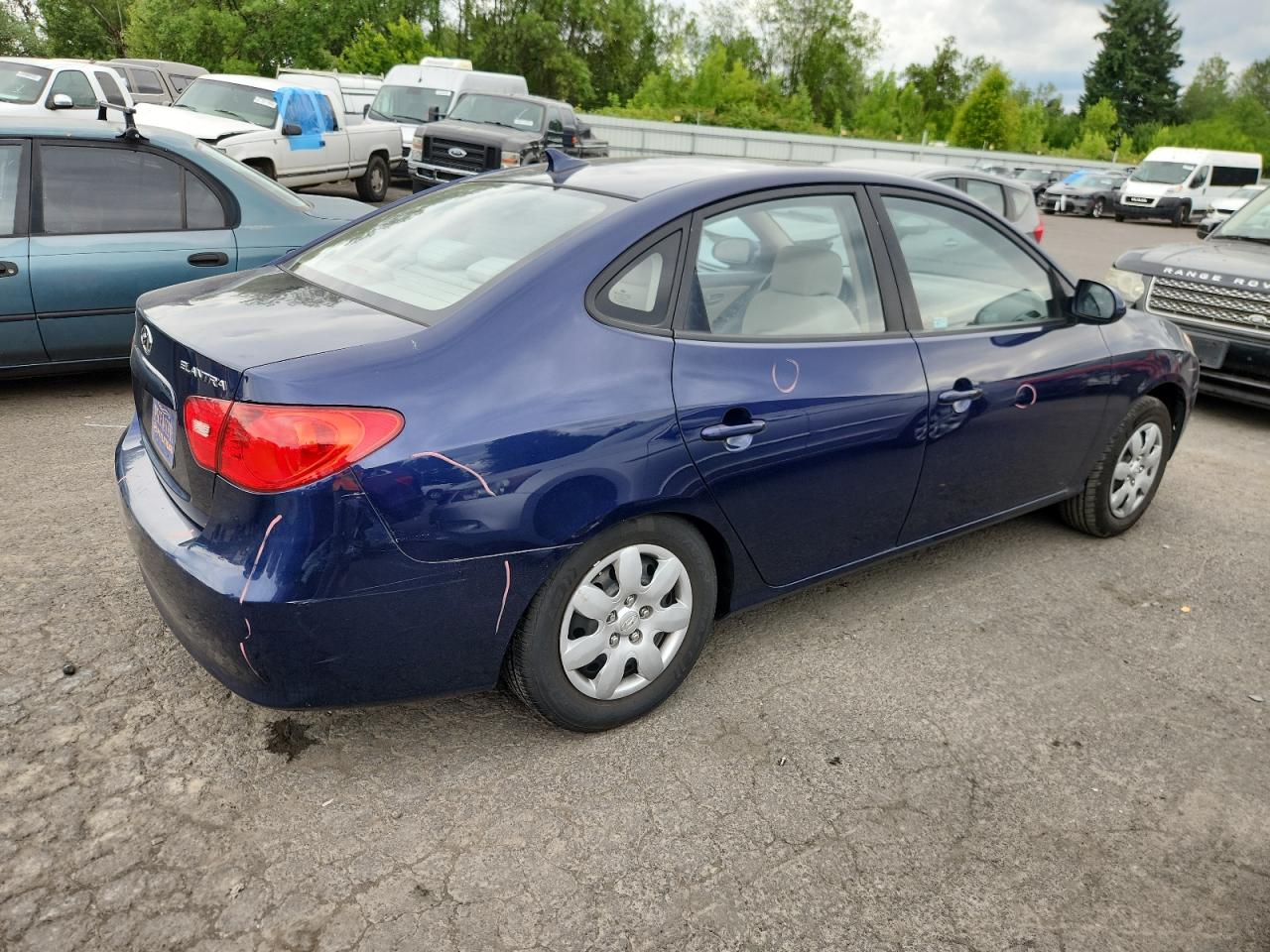 HYUNDAI ELANTRA 2009 VIN KMHDU46D69U668622 фото 3