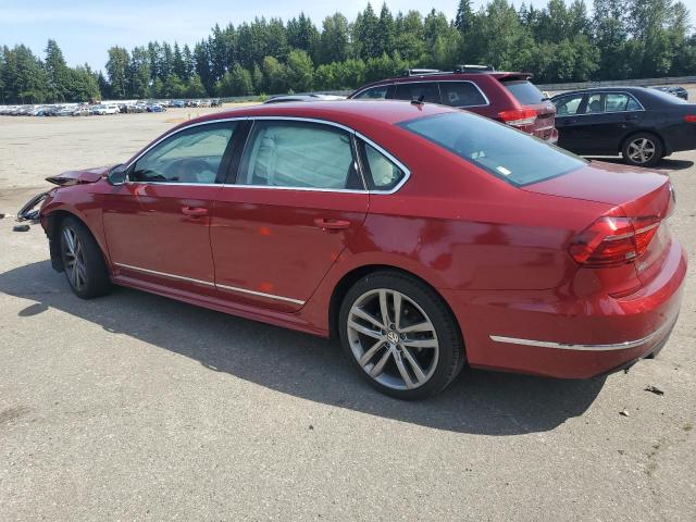  VOLKSWAGEN PASSAT 2016 Czerwony
