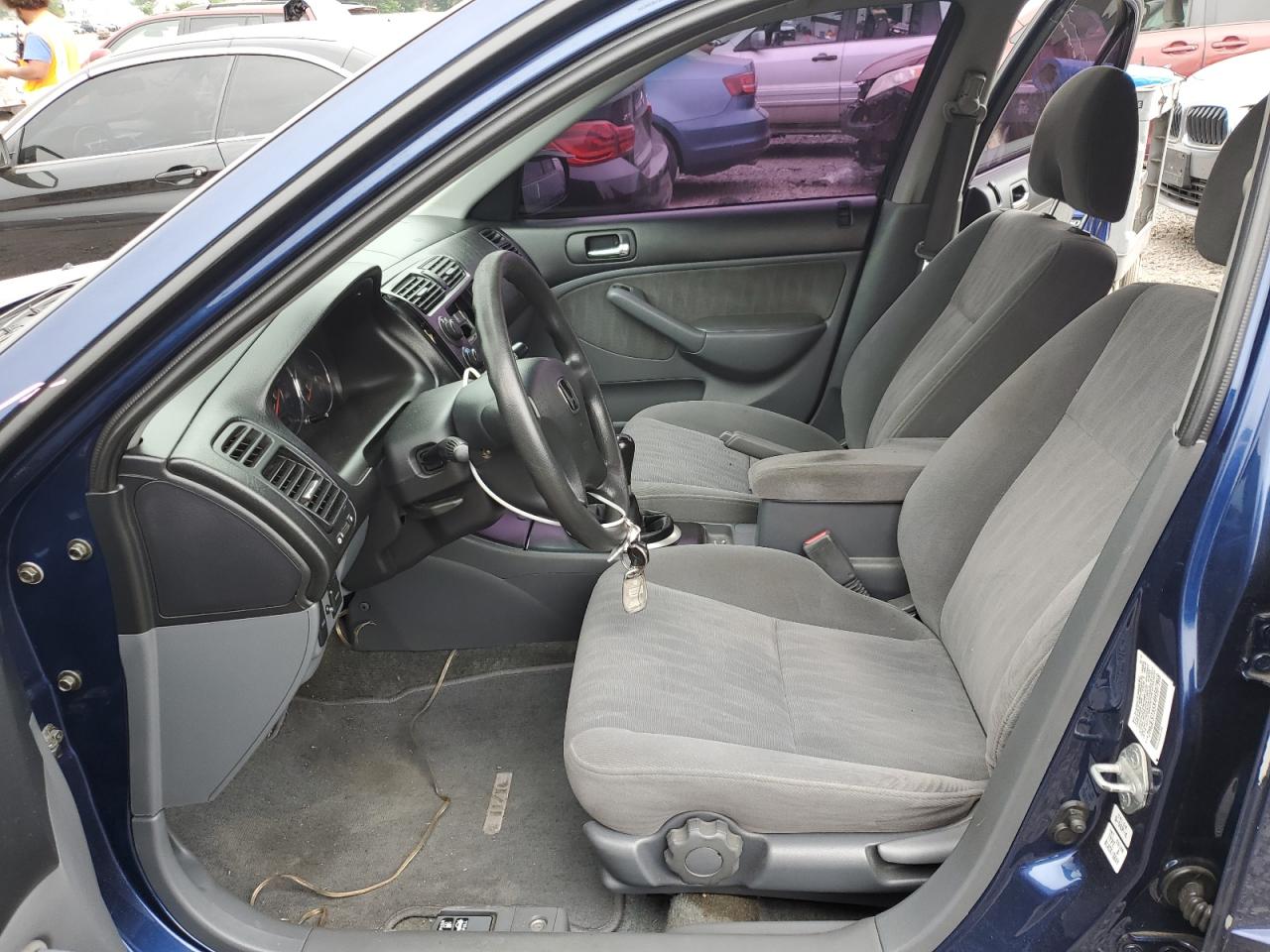 2004 Honda Civic Lx VIN: 2HGES155X4H507968 Lot: 62261555