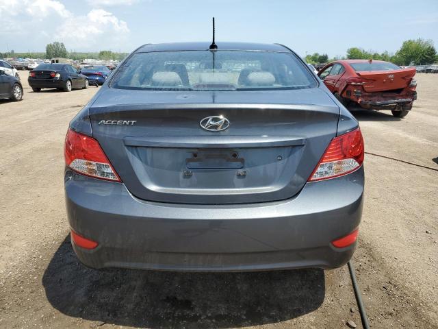 Sedans HYUNDAI ACCENT 2012 Gray