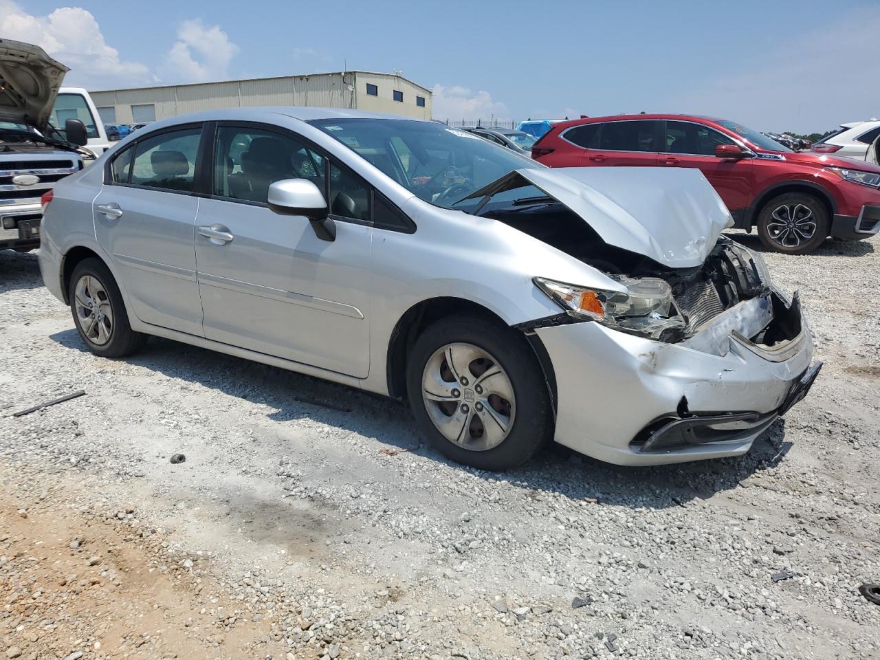 HONDA CIVIC 2013 VIN 2HGFB2F55DH548078 фото 4