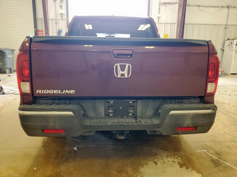  HONDA RIDGELINE 2017 Burgundy