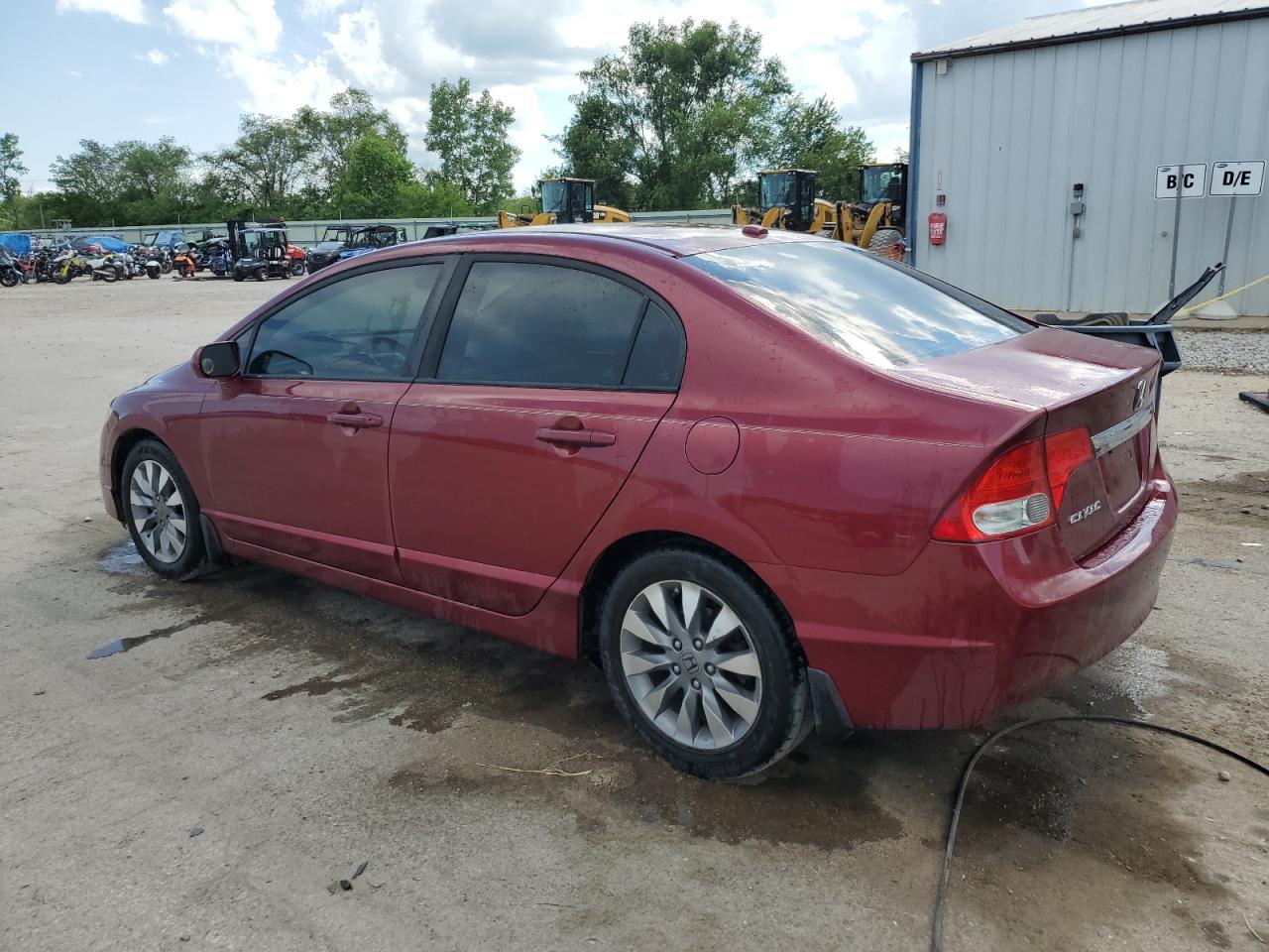 HONDA CIVIC 2009 VIN 19XFA16819E013838 photo 2