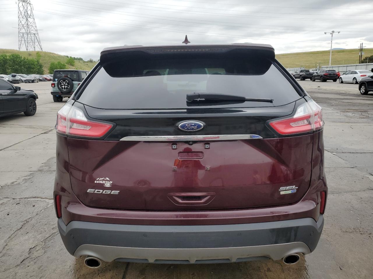 2019 Ford Edge Sel VIN: 2FMPK4J99KBC06525 Lot: 62874105