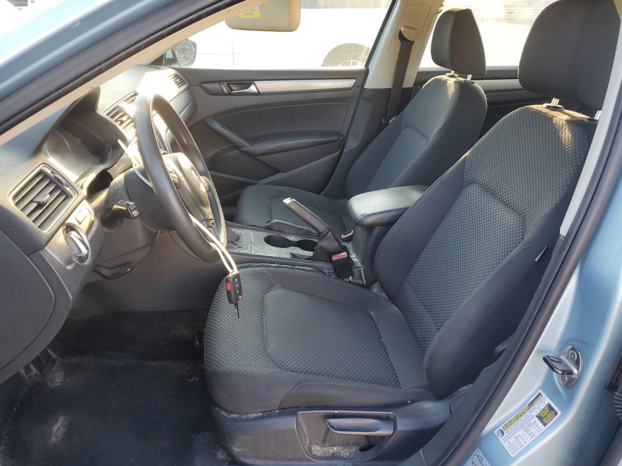 2012 Volkswagen Passat S VIN: 1VWAH7A32CC099547 Lot: 59854835