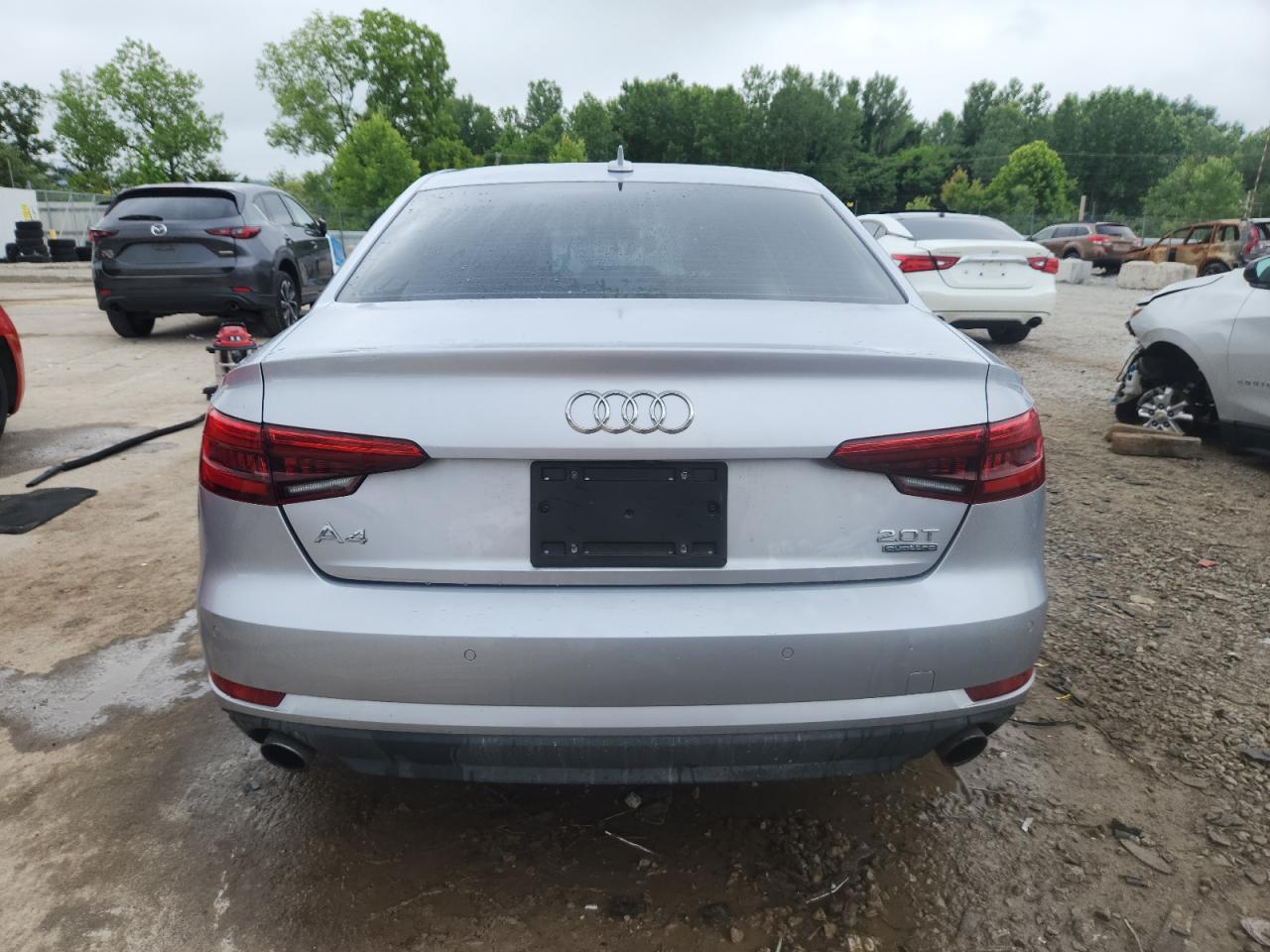 2017 Audi A4 Premium VIN: WAUANAF43HN001905 Lot: 60504485