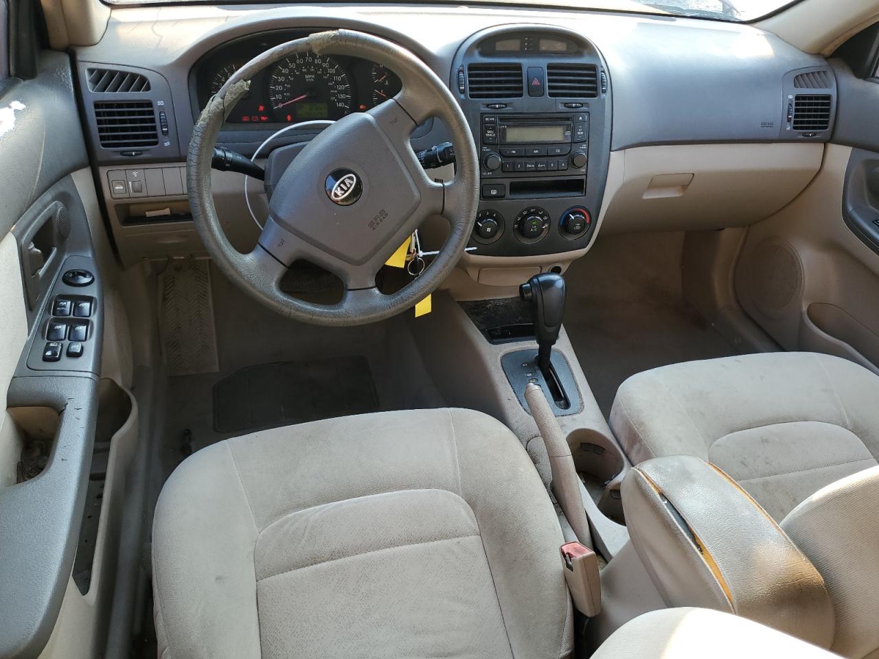 2006 Kia Spectra Lx VIN: KNAFE121565314324 Lot: 62158485