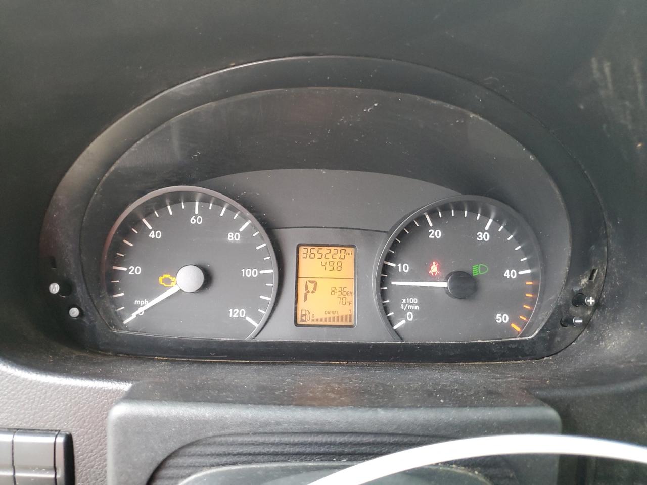 MERCEDES-BENZ SPRINTER 2011 VIN WD3PE8CB0B5572150 zdjęcie 9