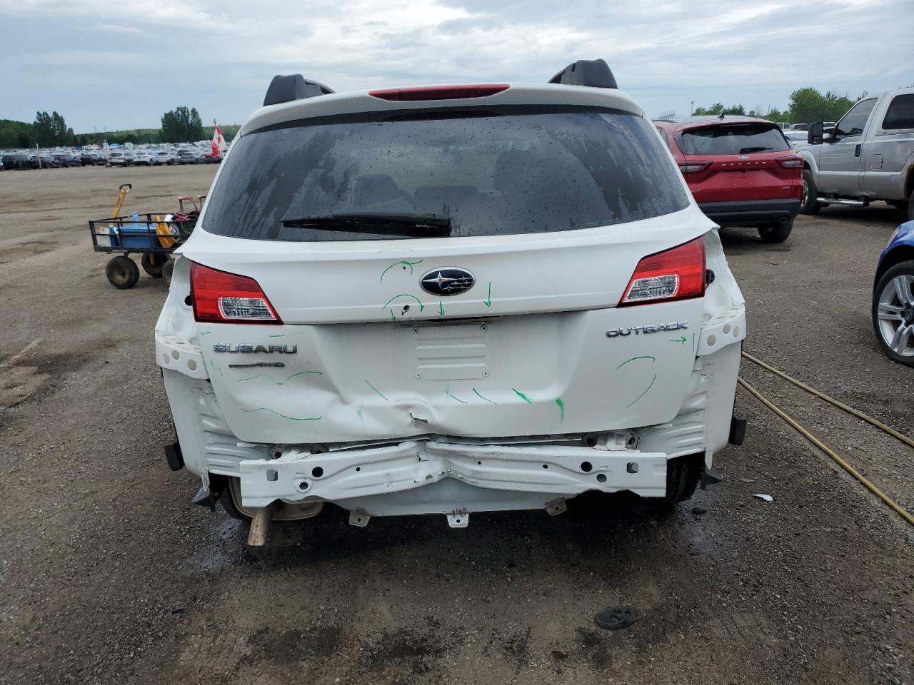 2013 Subaru Outback 2.5I Premium VIN: 4S4BRGBC6D3276830 Lot: 62549095