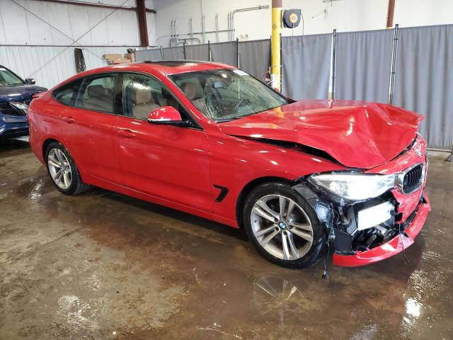  BMW 3 SERIES 2016 Czerwony