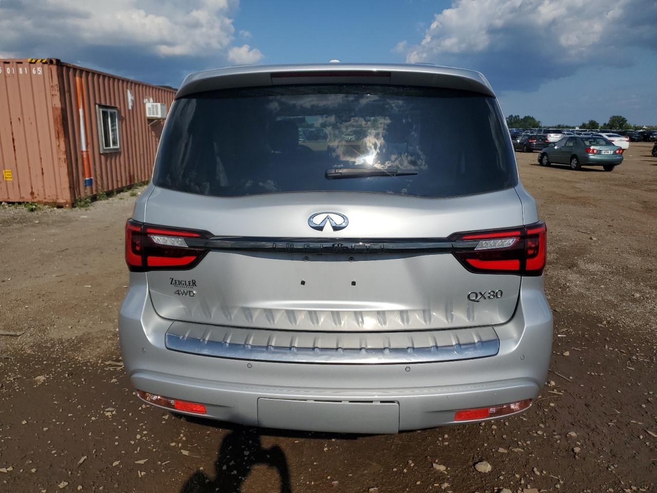 2022 Infiniti Qx80 Luxe VIN: JN8AZ2AC2N9485344 Lot: 61499315