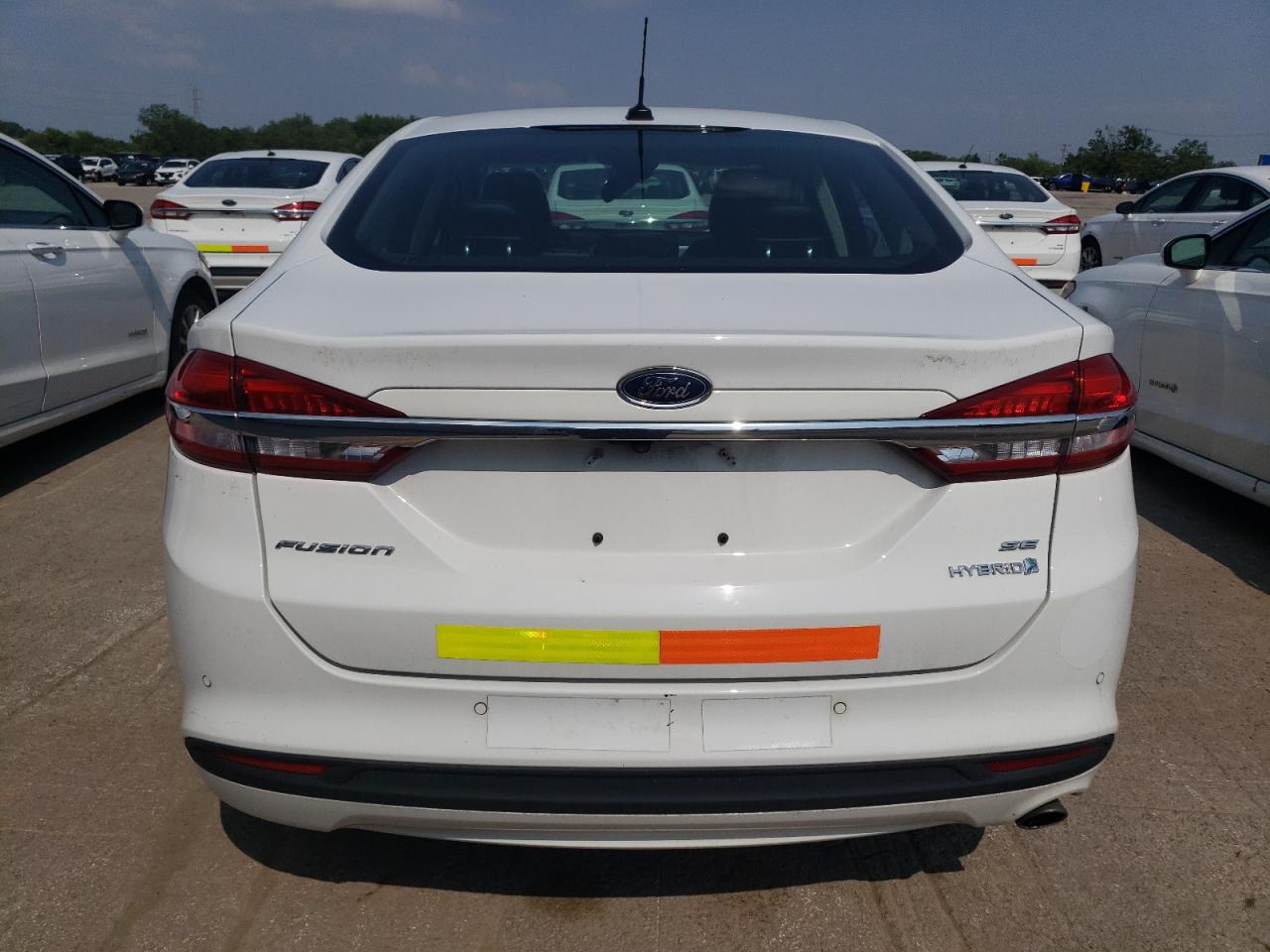 2018 Ford Fusion Se Hybrid VIN: 3FA6P0LU9JR271277 Lot: 54034645