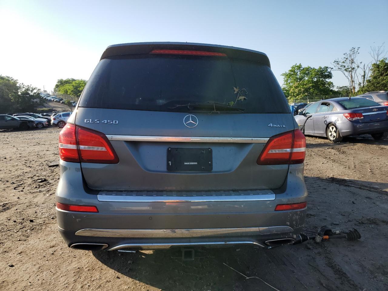 2017 Mercedes-Benz Gls 450 4Matic VIN: 4JGDF6EE6HA971707 Lot: 61580705