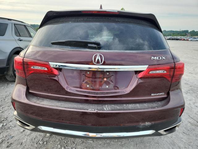  ACURA MDX 2017 Bordowy