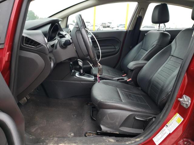  FORD FIESTA 2017 Red