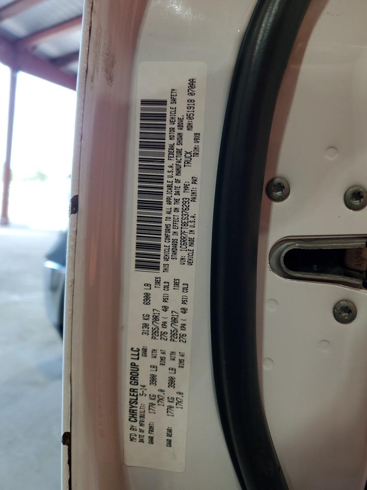 2014 Ram 1500 St VIN: 1C6RR7FT8ES376293 Lot: 60885355