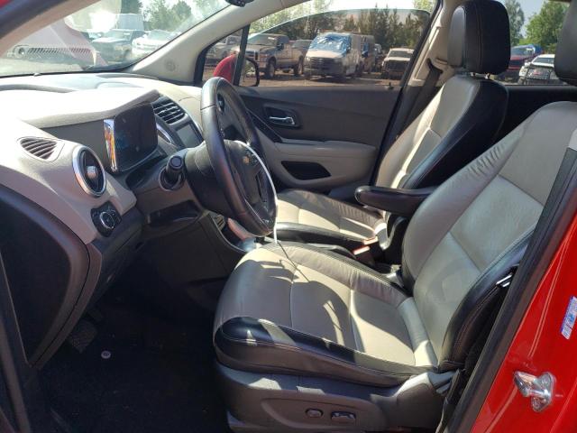  CHEVROLET TRAX 2015 Czerwony