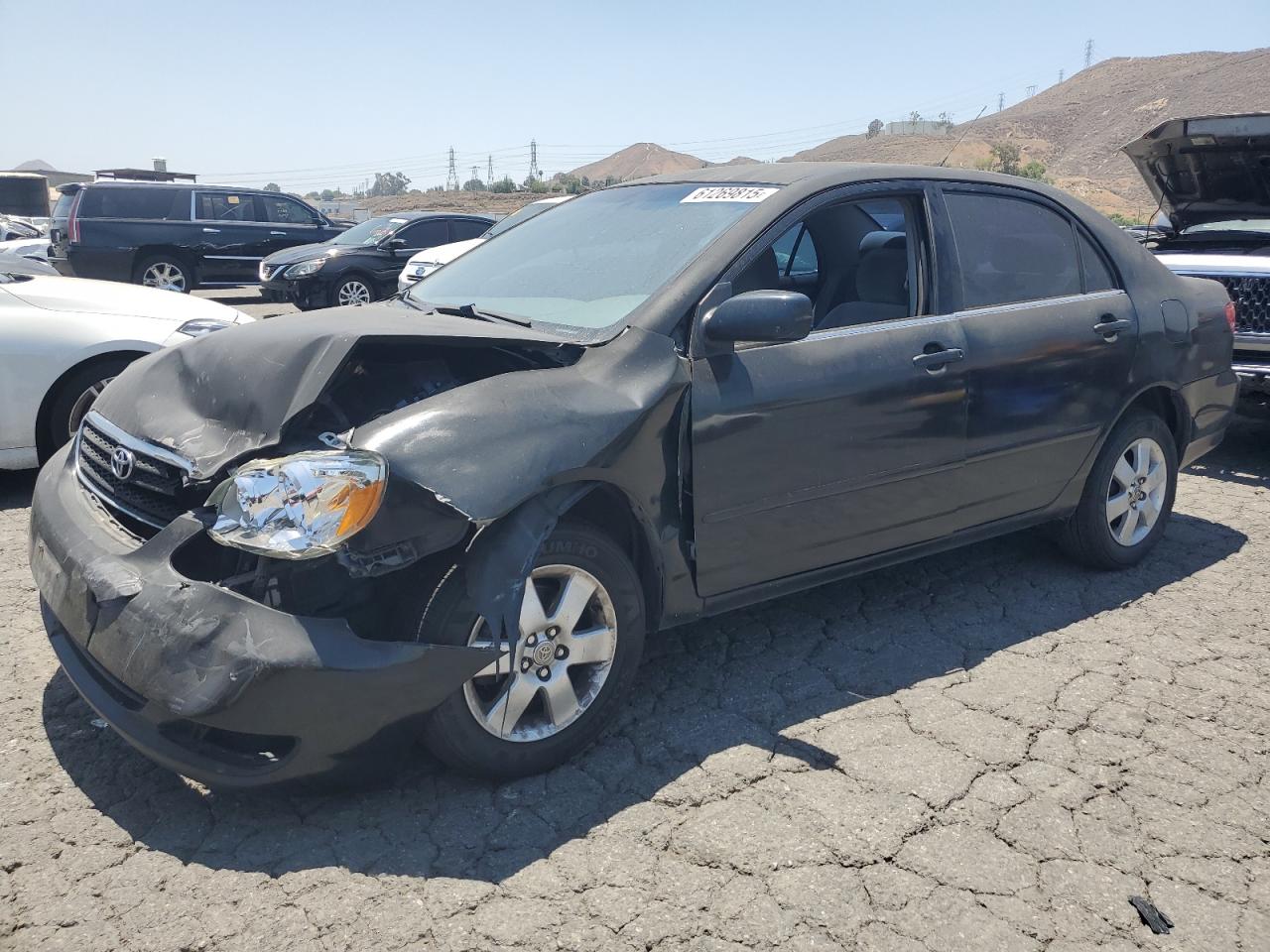 2007 Toyota Corolla Ce 1.8L იყიდება Colton-ში, CA - Front End