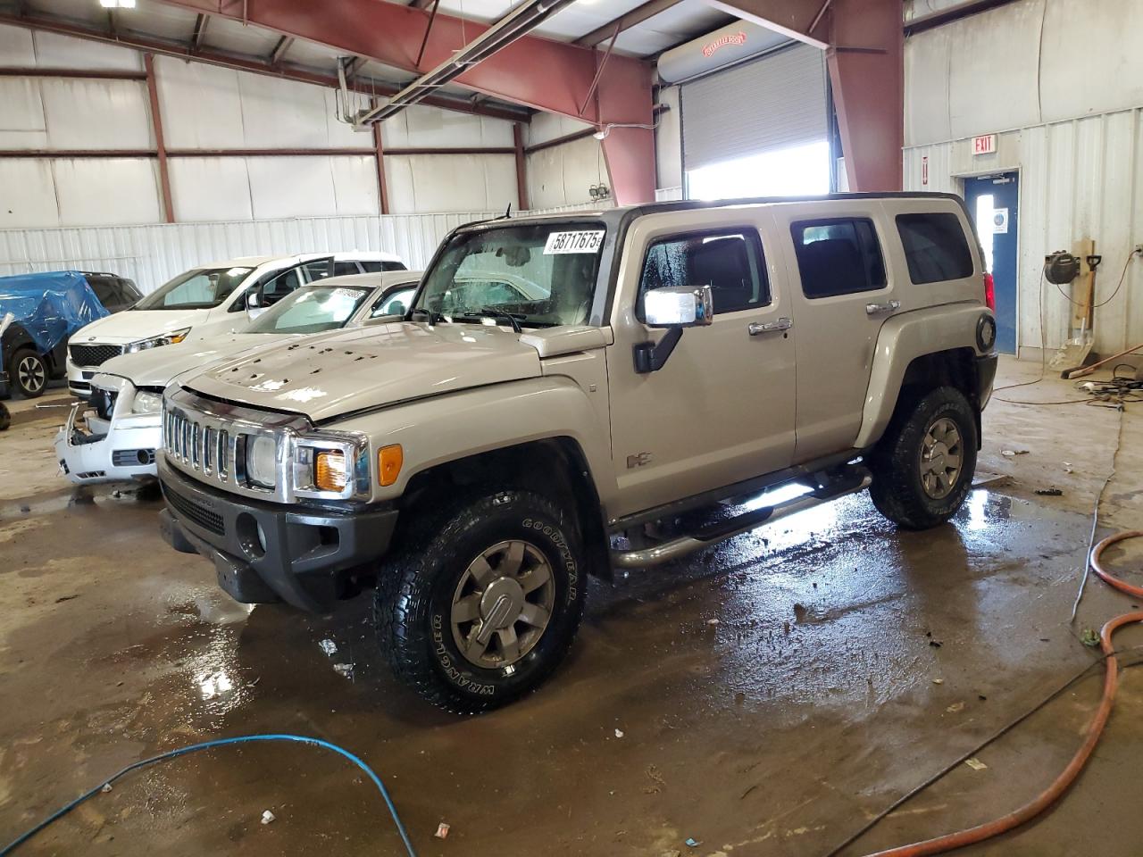 2007 Hummer H3  na sprzedaż w Lansing, MI - Rear End