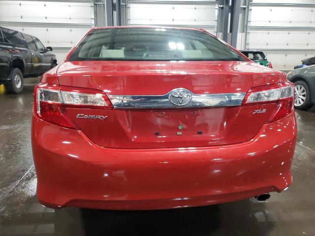  TOYOTA CAMRY 2014 Red