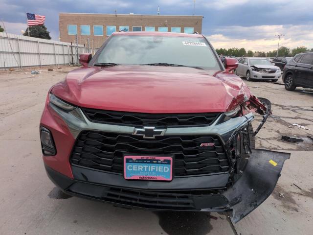 CHEVROLET BLAZER 2021 Czerwony