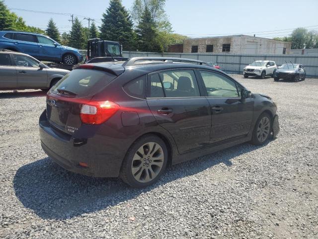  SUBARU IMPREZA 2016 Чорний