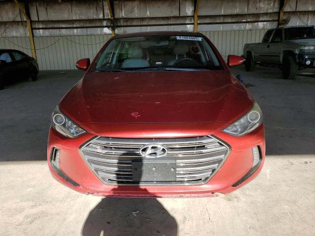  HYUNDAI ELANTRA 2017 Czerwony