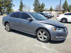 2015 Volkswagen Passat S en Venta en Rancho Cucamonga, CA - Front End