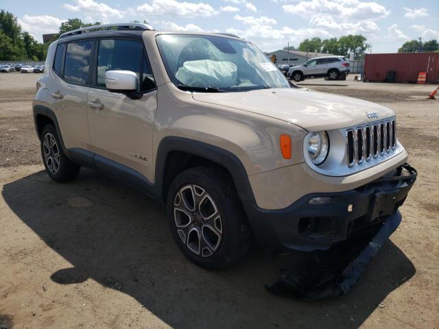  JEEP RENEGADE 2016 tan