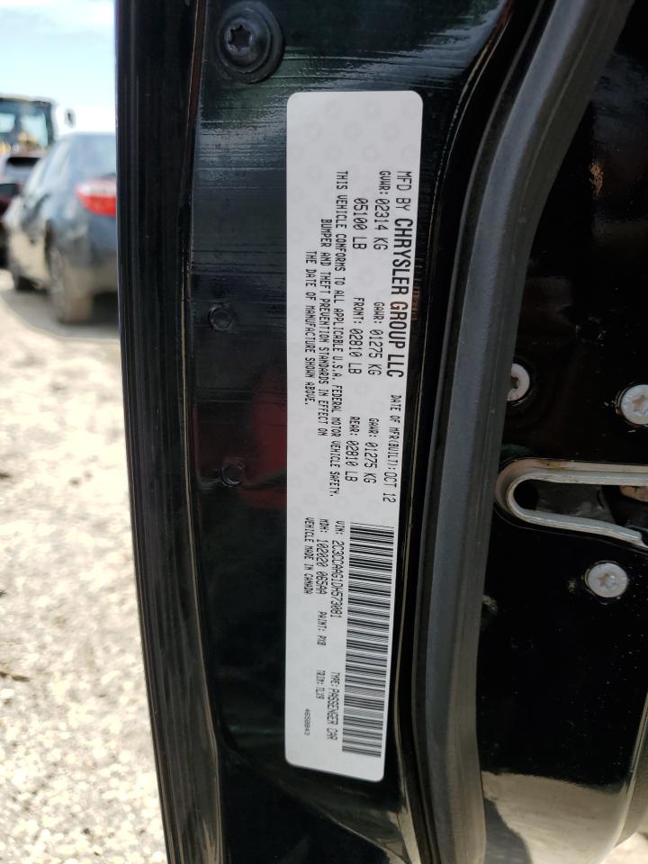 2013 Chrysler 300 VIN: 2C3CCAAG1DH573081 Lot: 59273495