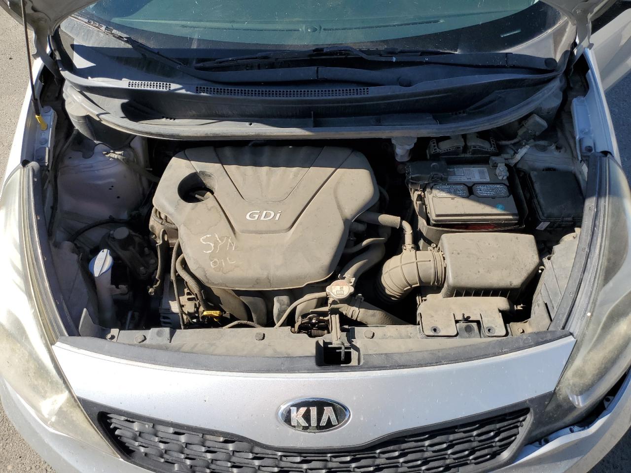 2015 Kia Rio Lx VIN: KNADM4A33F6428573 Lot: 60737905