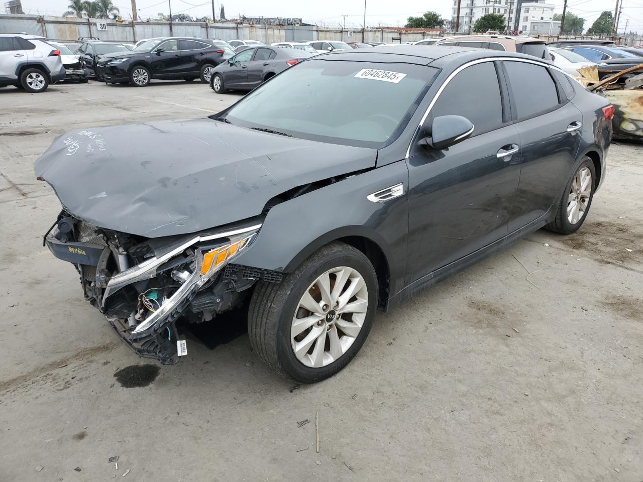 2016 Kia Optima Ex იყიდება Los Angeles-ში, CA - Front End