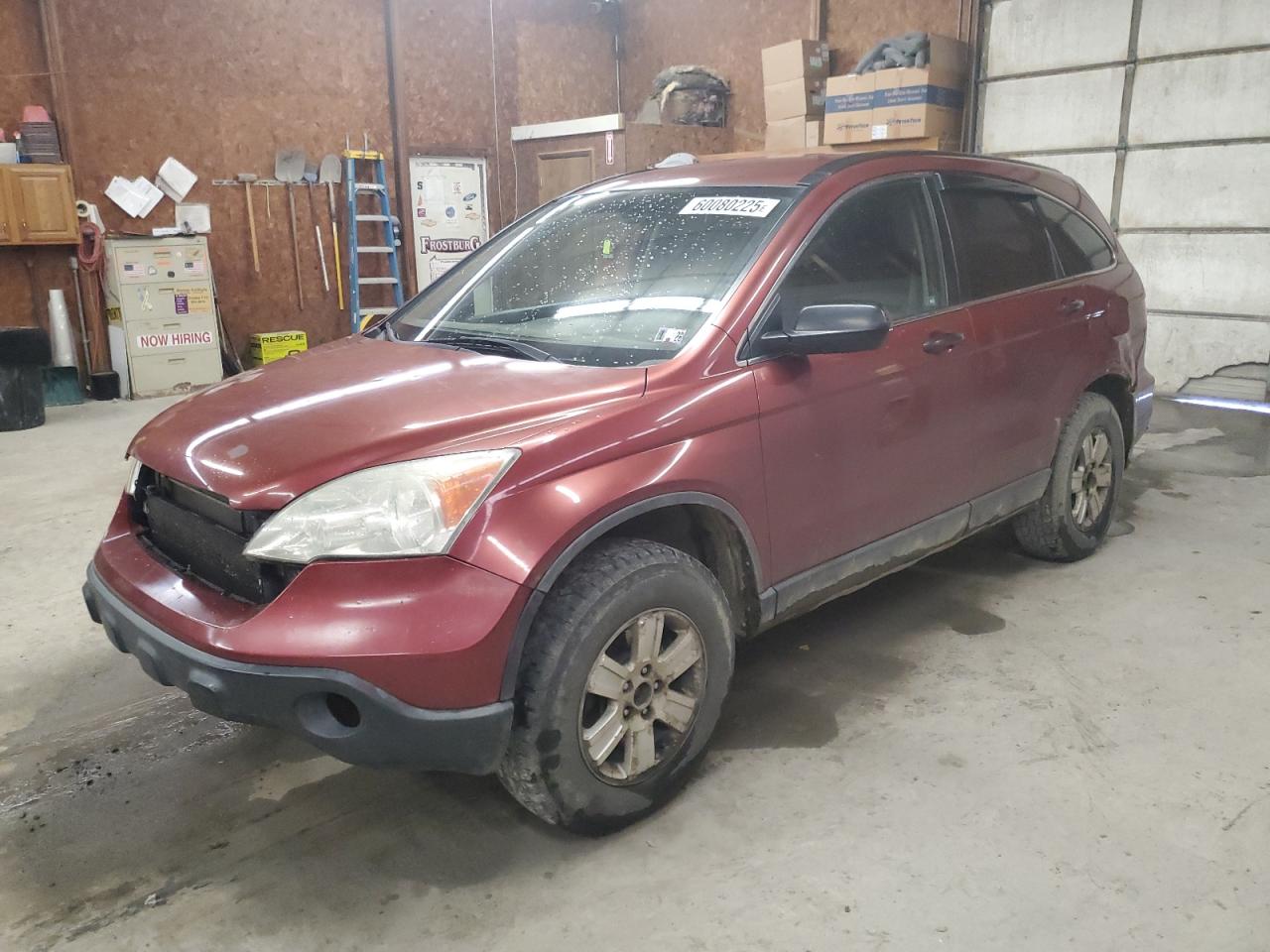 2007 Honda Cr-V Lx იყიდება Ebensburg-ში, PA - Front End