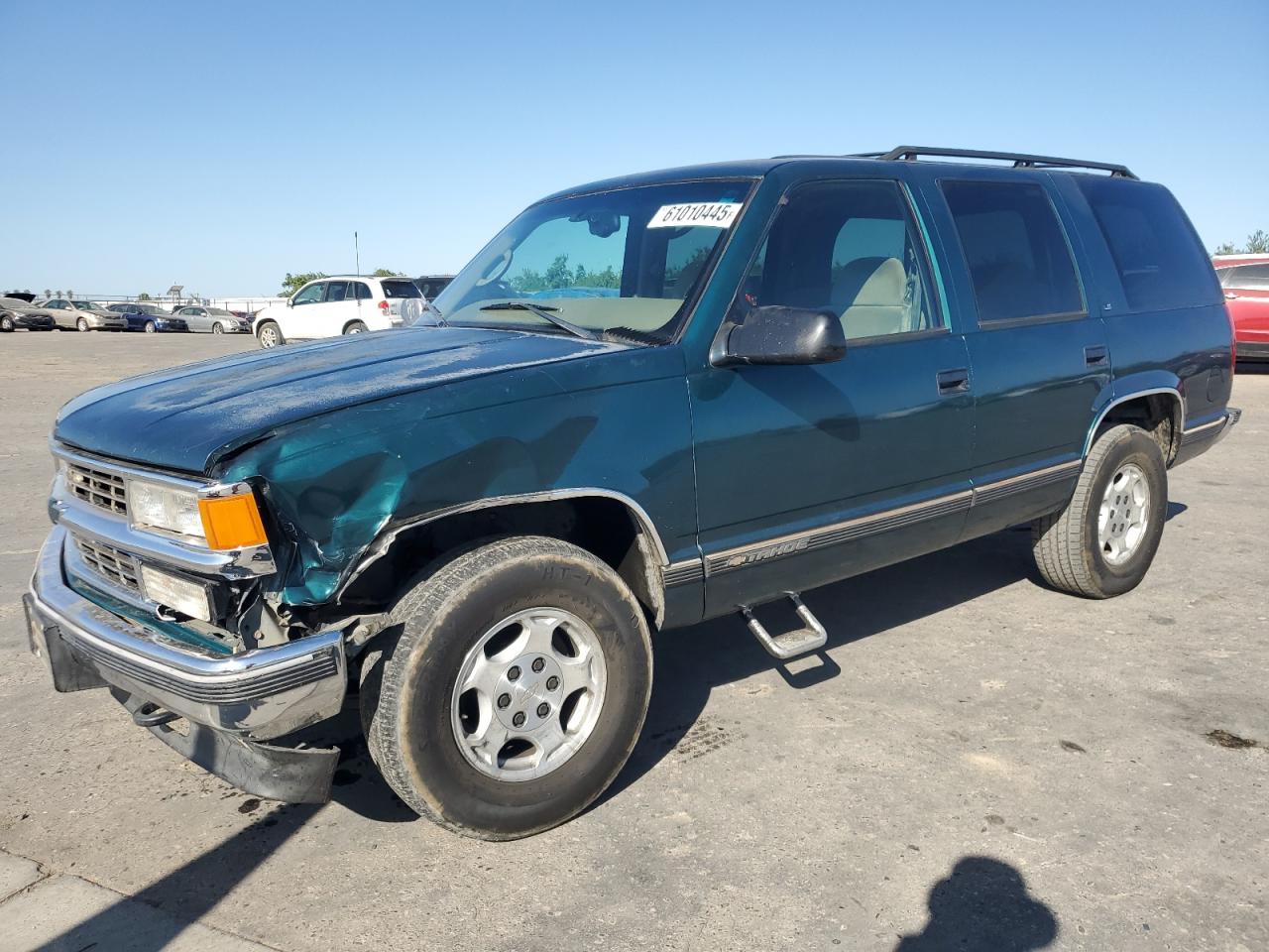 1998 Chevrolet Tahoe K1500 en Venta en Fresno, CA - Front End