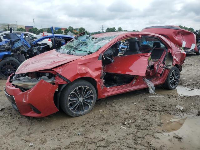  TOYOTA COROLLA 2016 Red