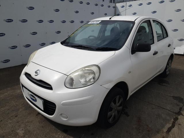 2011 NISSAN MICRA VISI for sale at Copart WHITBURN
