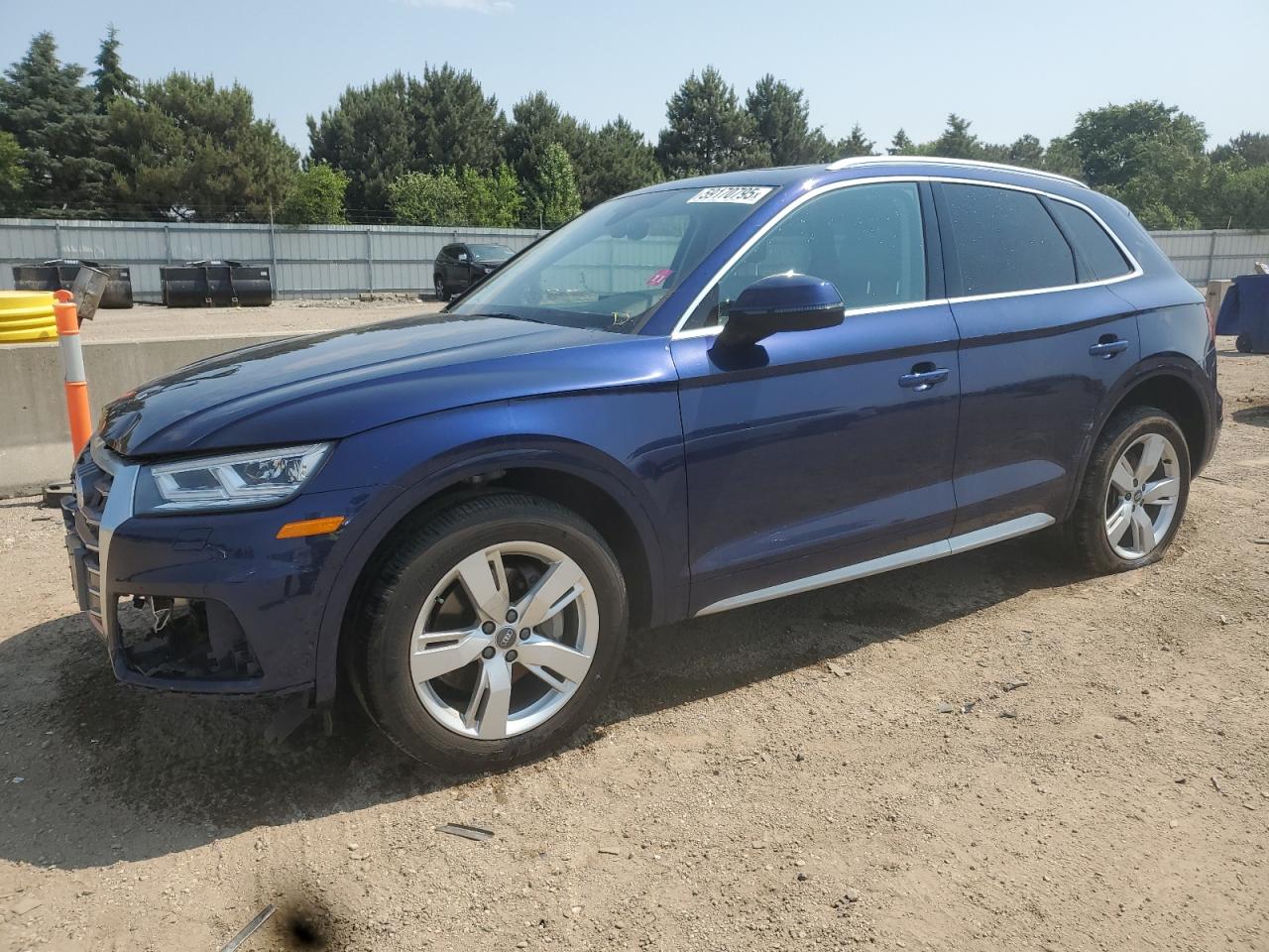 2018 Audi Q5 Premium Plus იყიდება Elgin-ში, IL - Front End