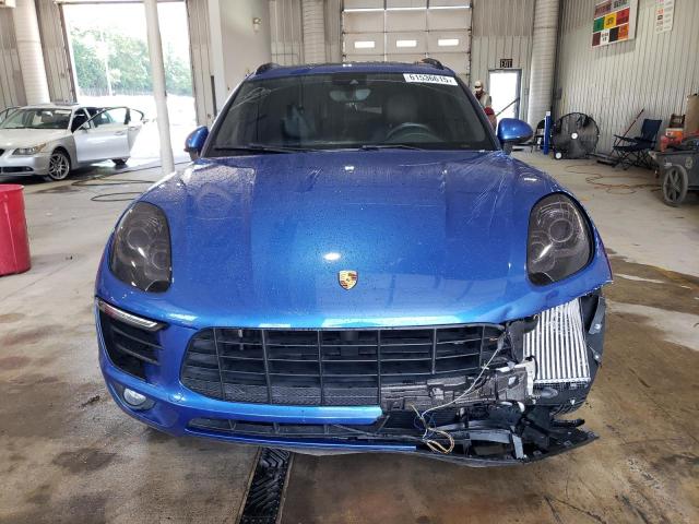  PORSCHE MACAN 2016 Blue