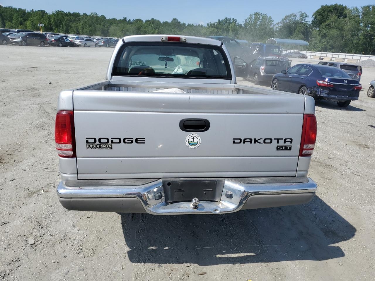 2003 Dodge Dakota Quad Slt VIN: 1D7HL48XX3S197440 Lot: 61722005