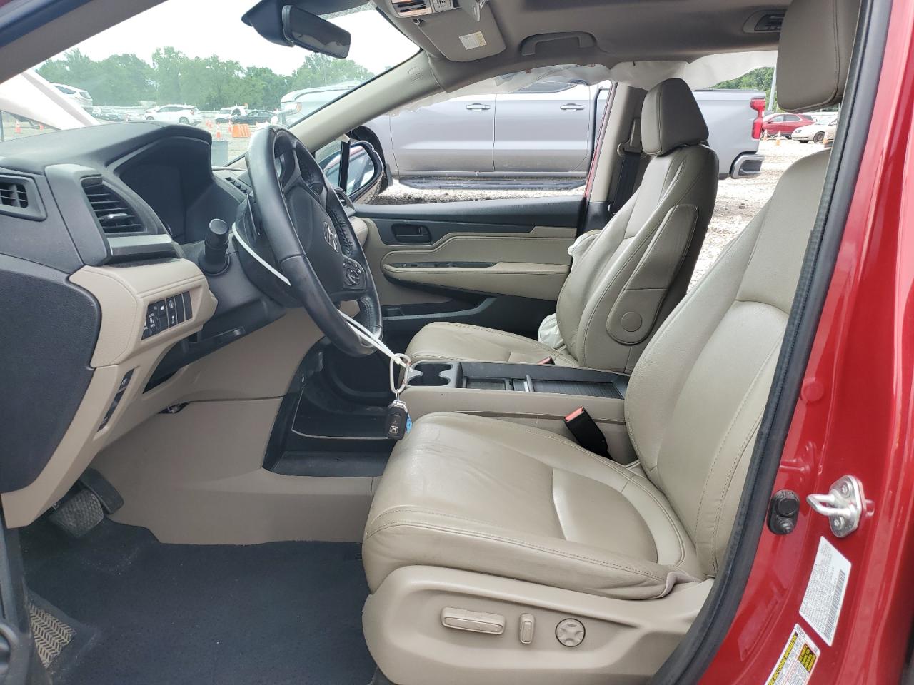 2022 Honda Odyssey Exl VIN: 5FNRL6H79NB043991 Lot: 61722535