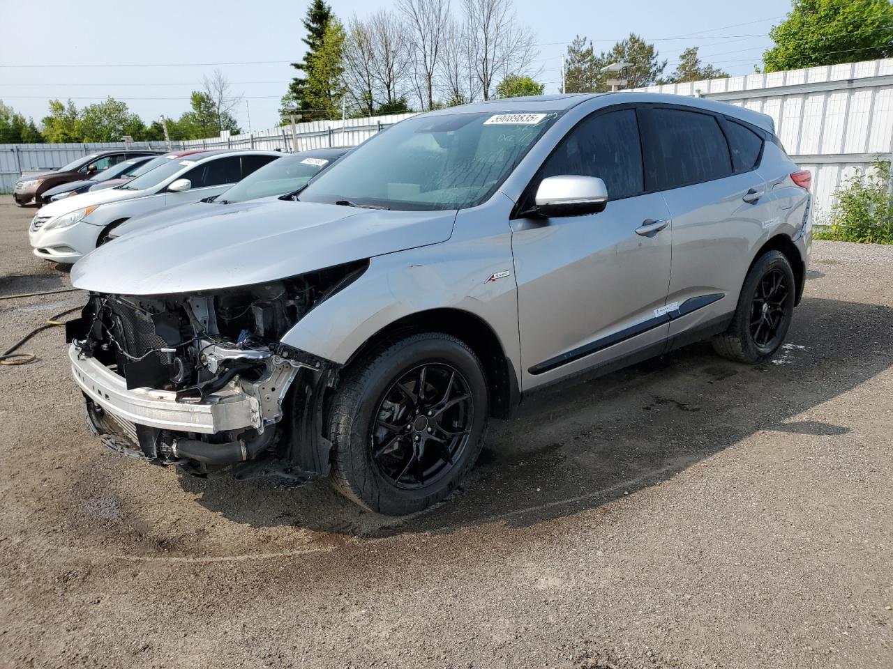 2019 Acura Rdx A-Spec de vânzare în Bowmanville, ON - Front End