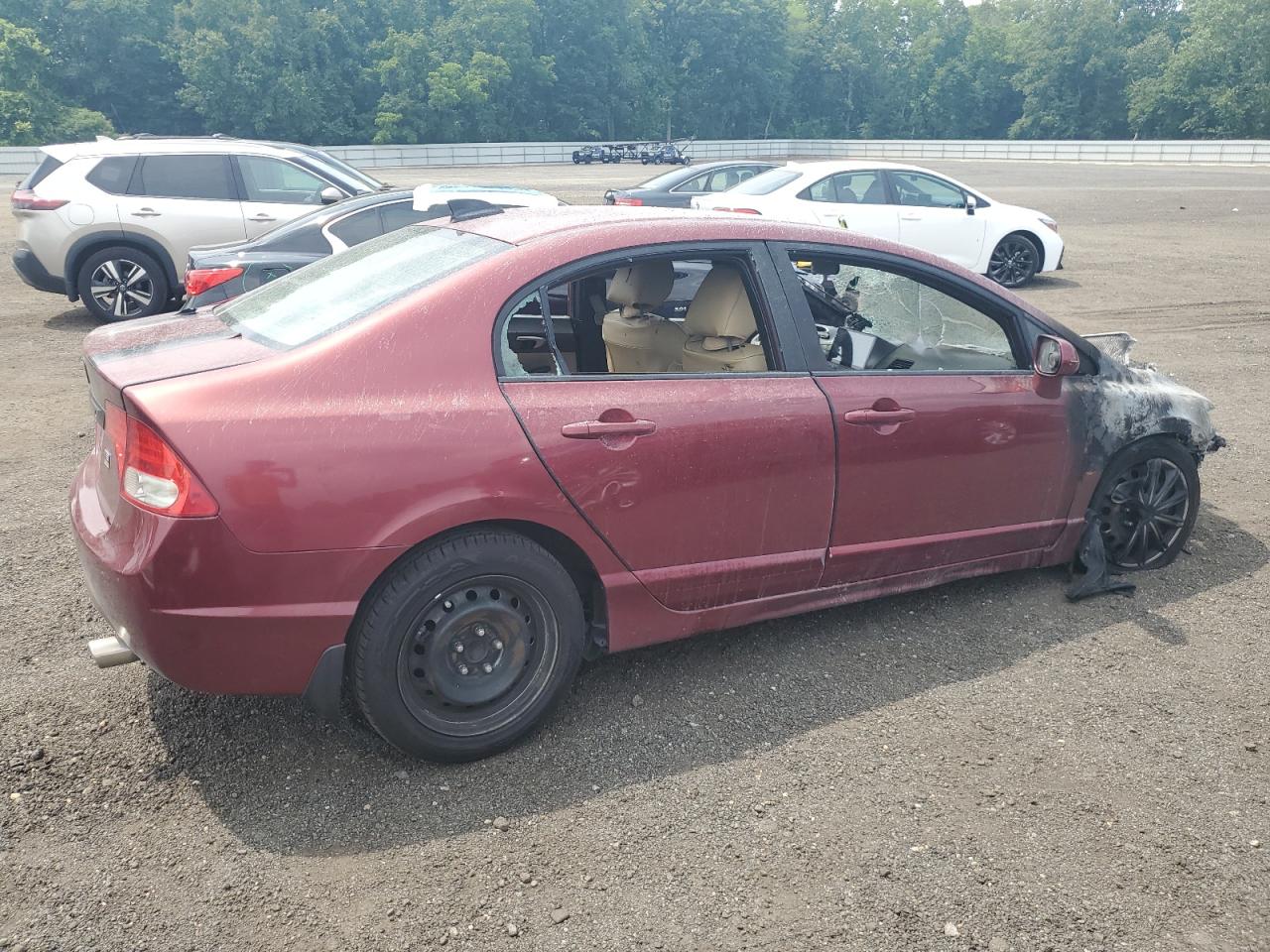 HONDA CIVIC 2009 VIN 1HGFA16539L014133 zdjęcie 3